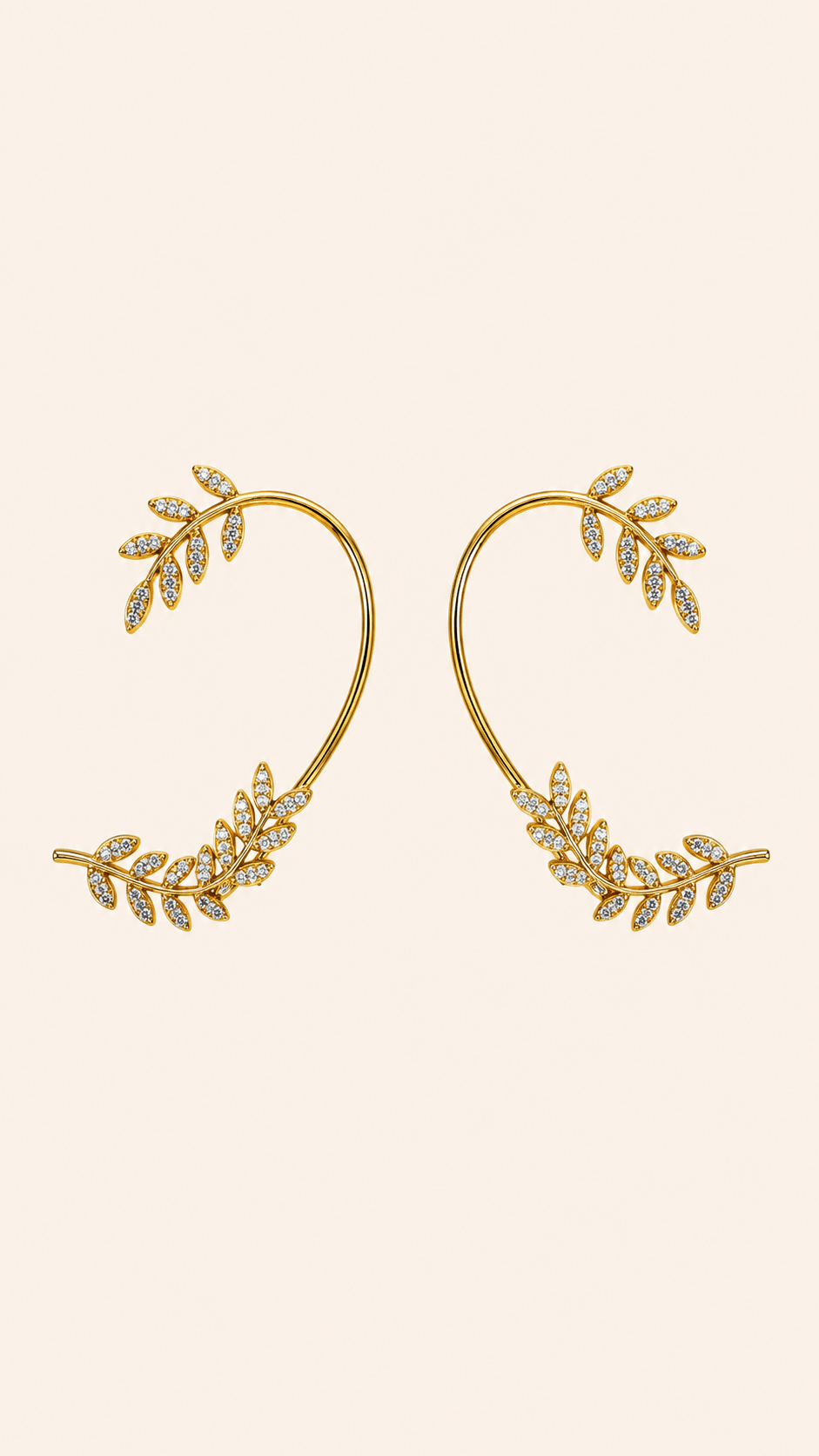 Ear Cuff Hojas de Luna - Lumine